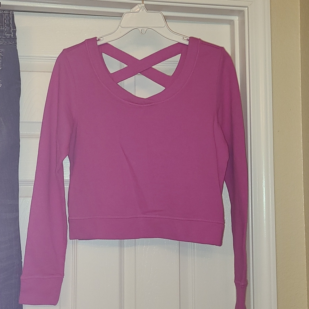 Light Pink Crop Sweater